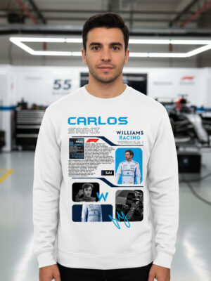 Buzo F1 Carlos Sainz Williams Memoestampados