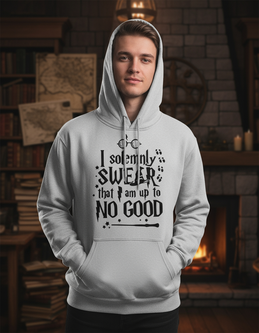 Canguro Harry Potter Juro Solemnemente Que No Soy Bueno Gris - Imagen 9