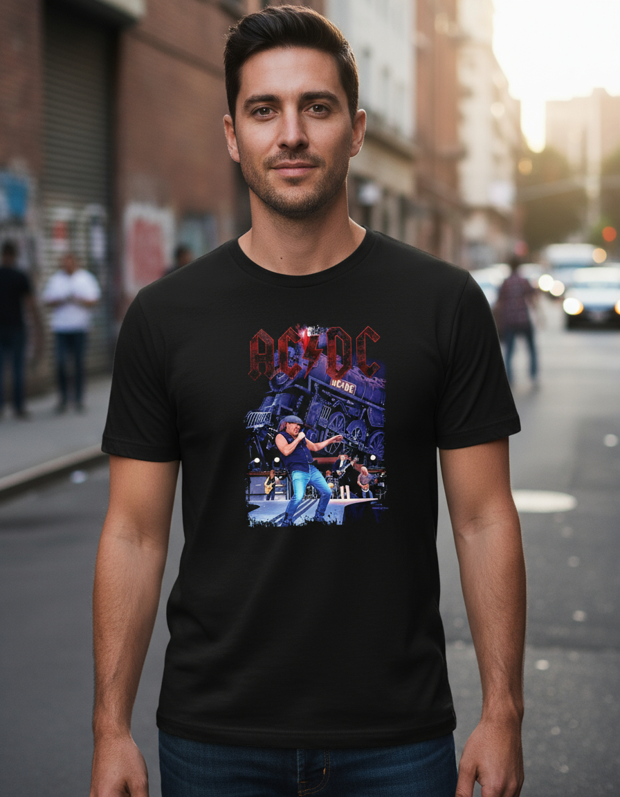 Remera: Ac Dc 04 Memoestampados