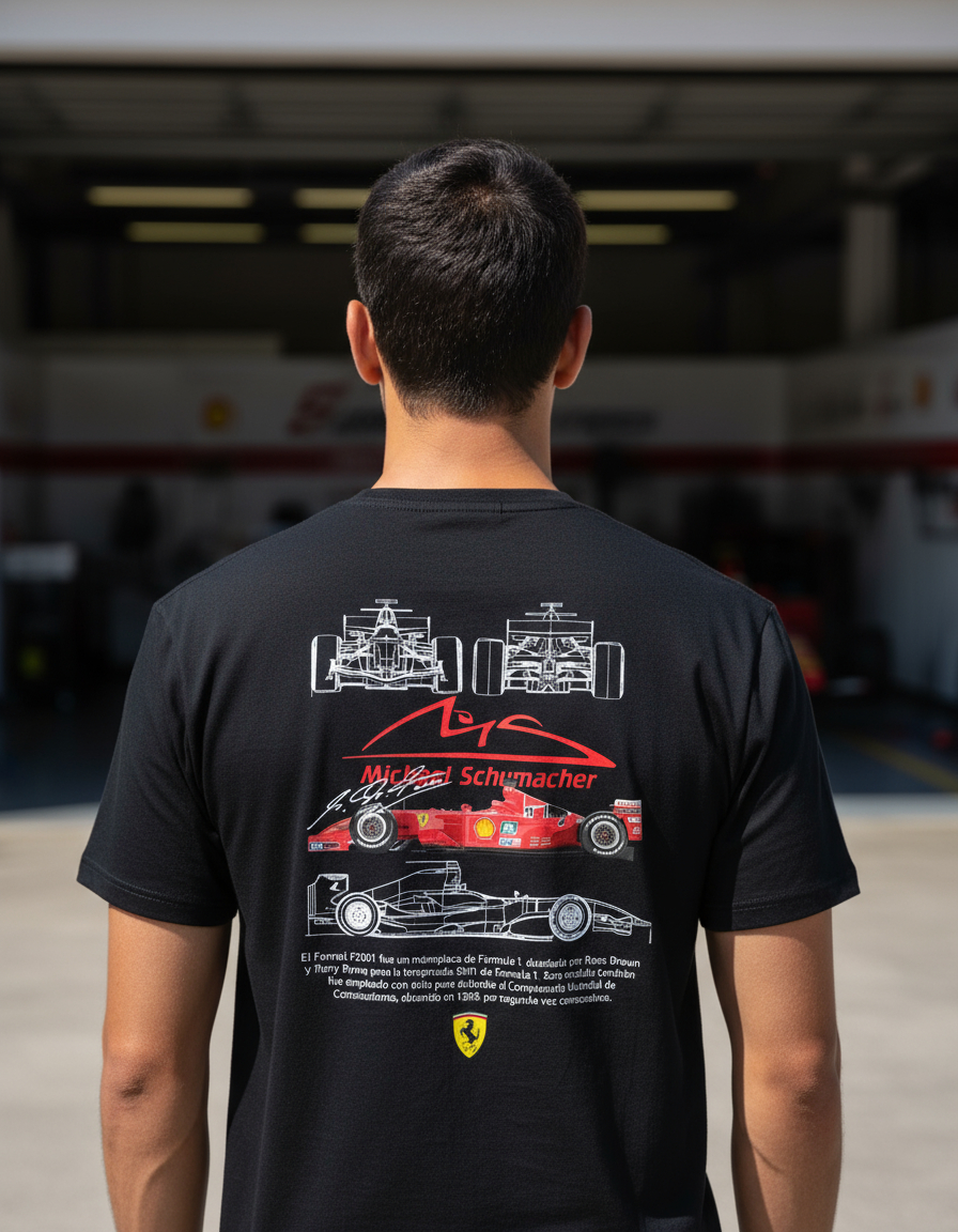 Remera: Michael Schumacher F1 02 Memoestampados