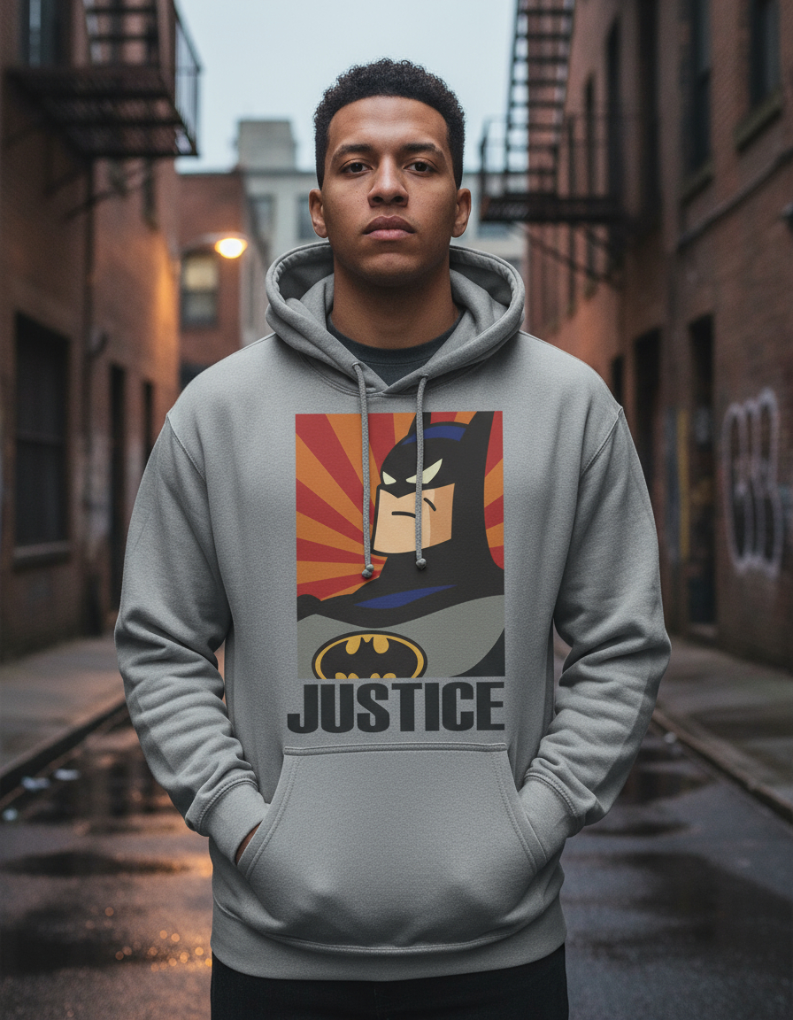 Canguro Justice Vintage (batman) Memoestampados - Imagen 6