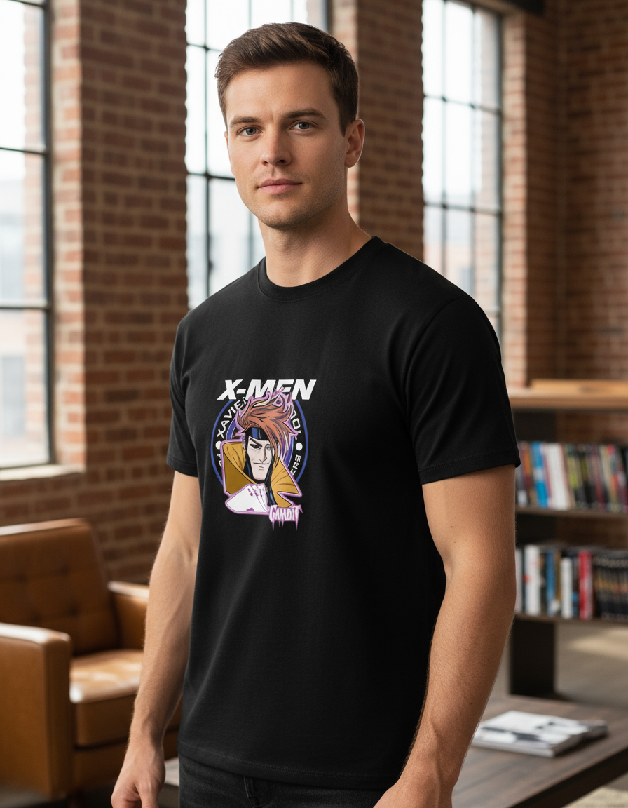 Remera: Gambito X Men Memoestampados
