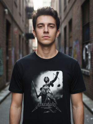 Remera: Metallica Justicia Memoestampados