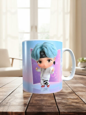 Taza Personalizada Diseño Bts Suga