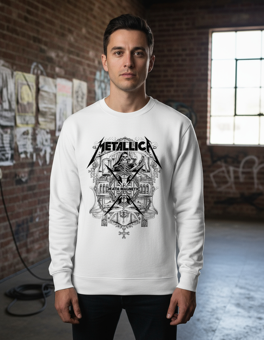 Buzo Metallica Death Magnetic Memoestampados - Imagen 5