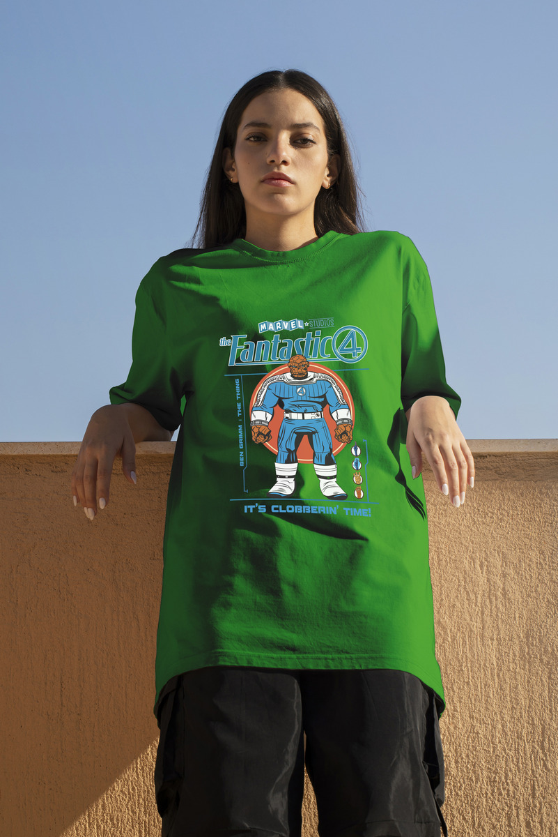 Remera: 4 Fantasticos Ben Grimm Memoestampados - Imagen 20