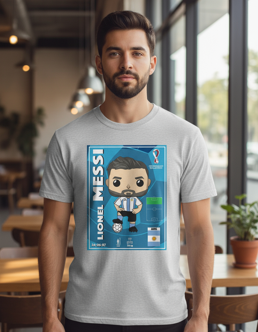Remera: Messi Muñeco Memoestampados - Imagen 17
