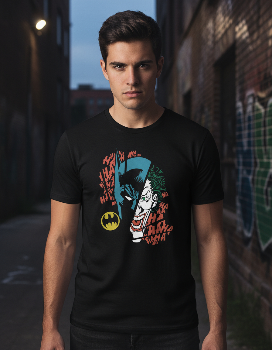 Remera: Batman Joker Memoestampados - Imagen 2