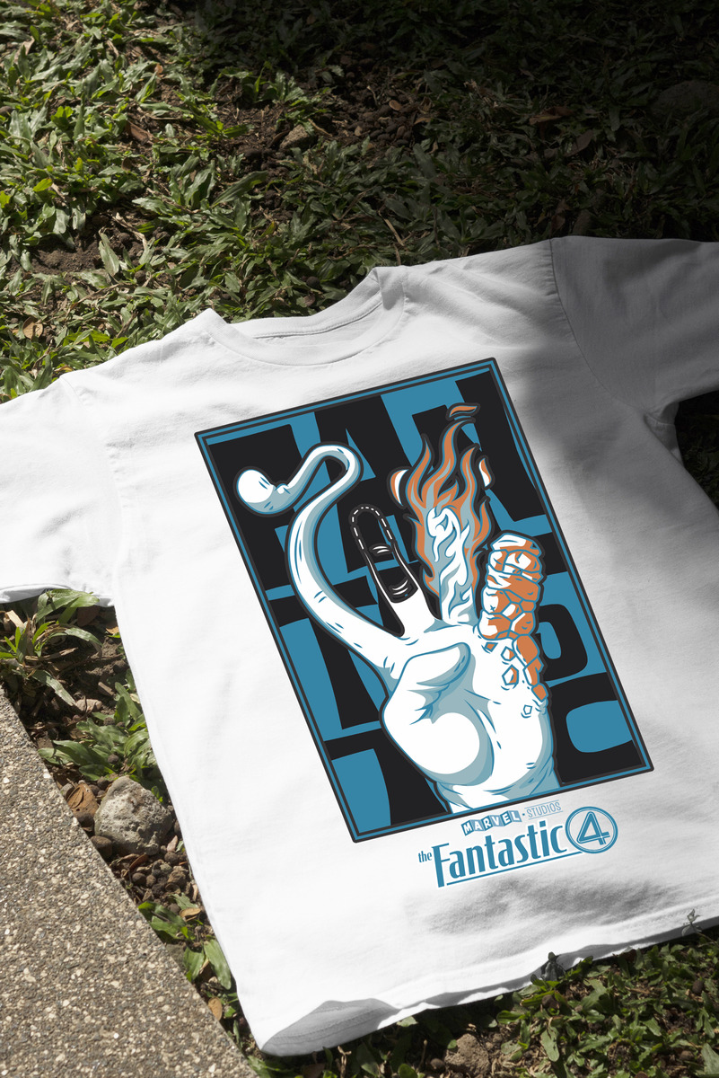 Remera : Fantastic 4 Hand Memoestampados - Imagen 12