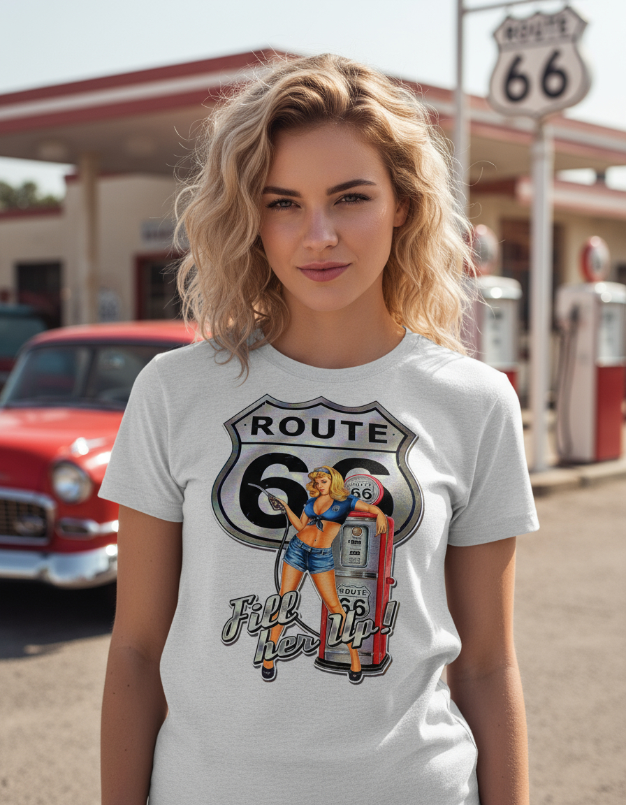 Remera: Route 66 Memoestampados - Imagen 6