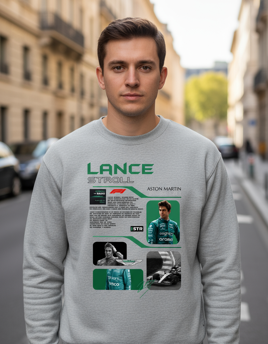 Buzo F1 Lance Stroll Aston Martin Memoestampados - Imagen 11
