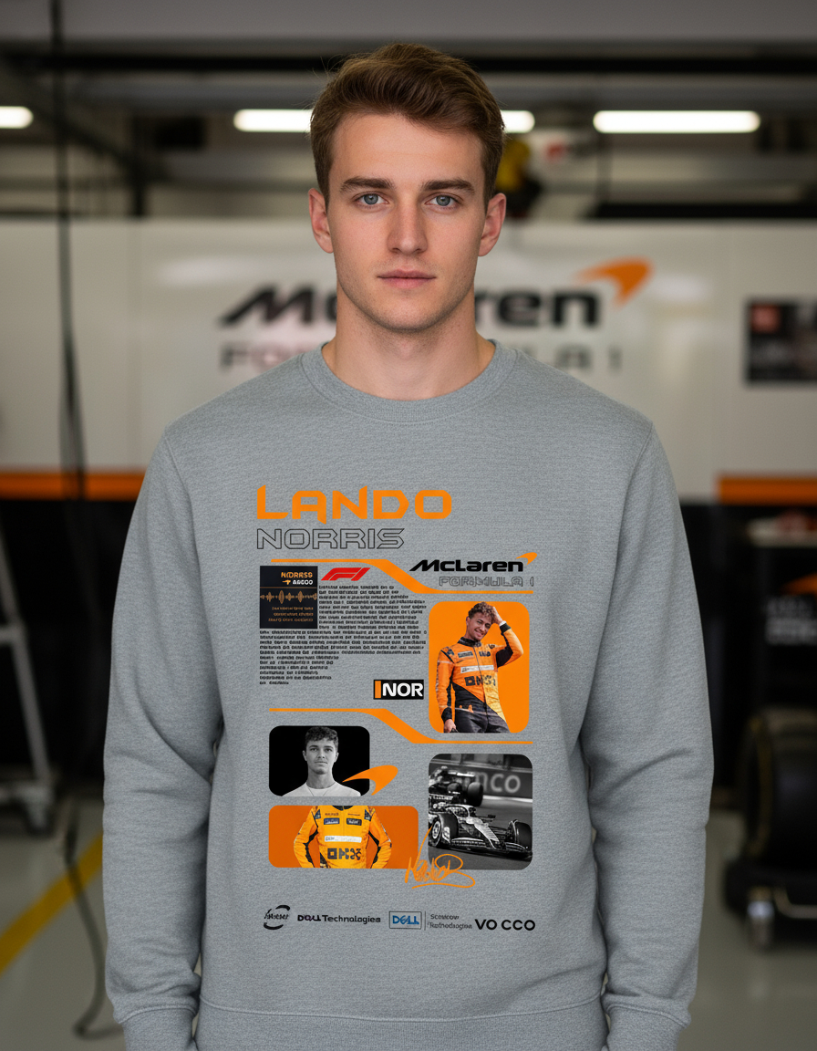 Buzo F1 Lando Norris Mclaren Memoestampados - Imagen 7