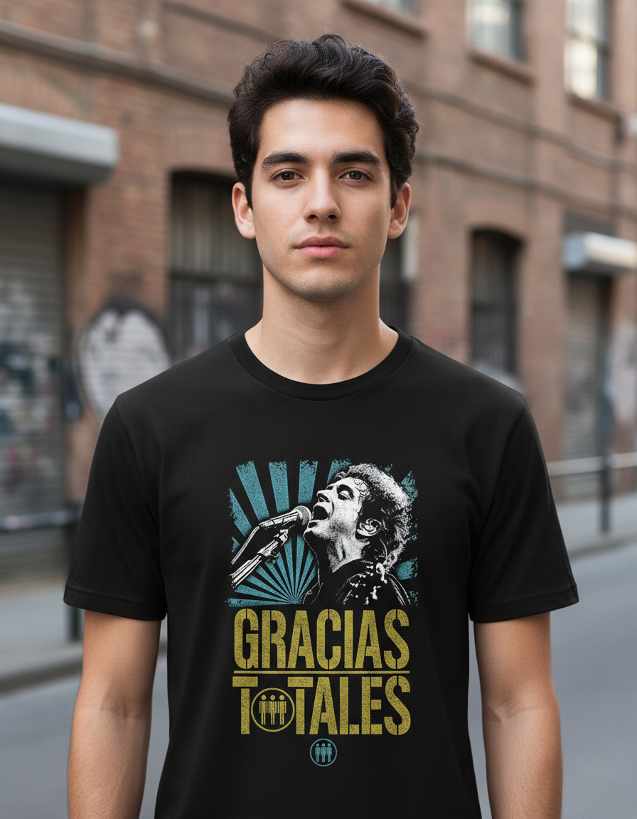 Remera: Cerati Gracias Totales Memoestampados