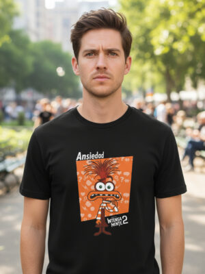 Remera: Intensamente 2 Ansiedad Memoestampados