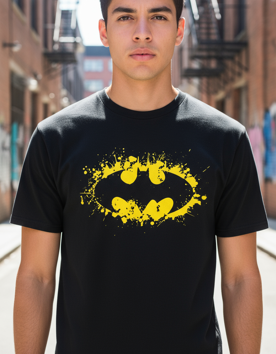 Remera Batman Logo Memoestampados