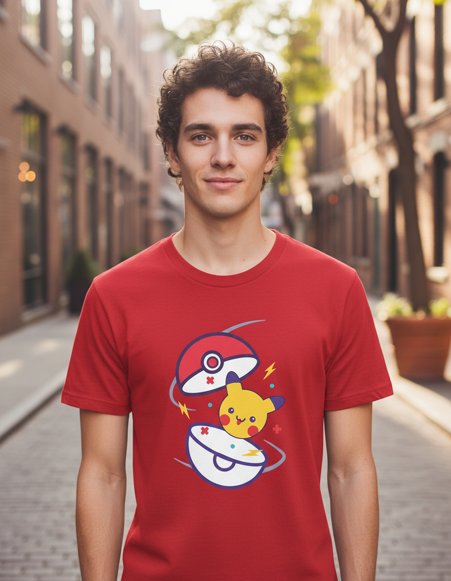 Remera: Pikachu Kawaii Memoestampados - Imagen 10