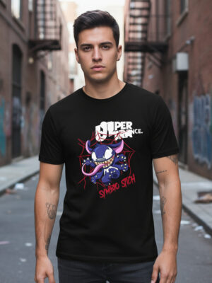 Remera: Symbio Stich Memoestampados