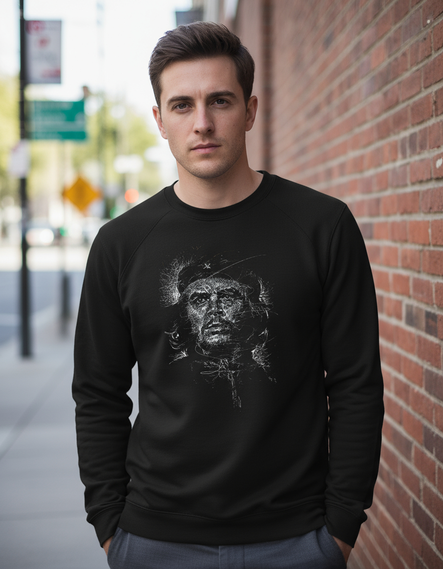Buzo Che Guevara En Blanco Memoestampados - Imagen 3
