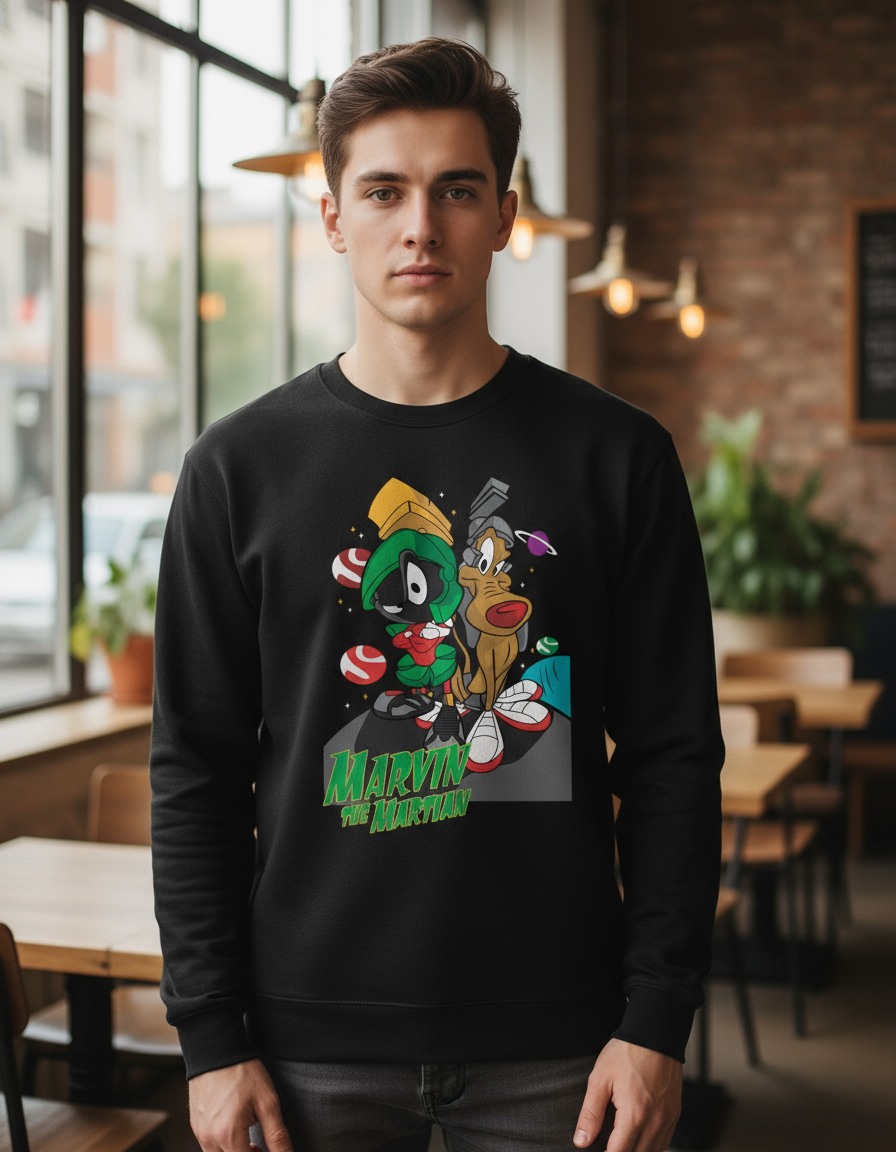 Buzo Marvin The Martian Memoestampados - Imagen 3