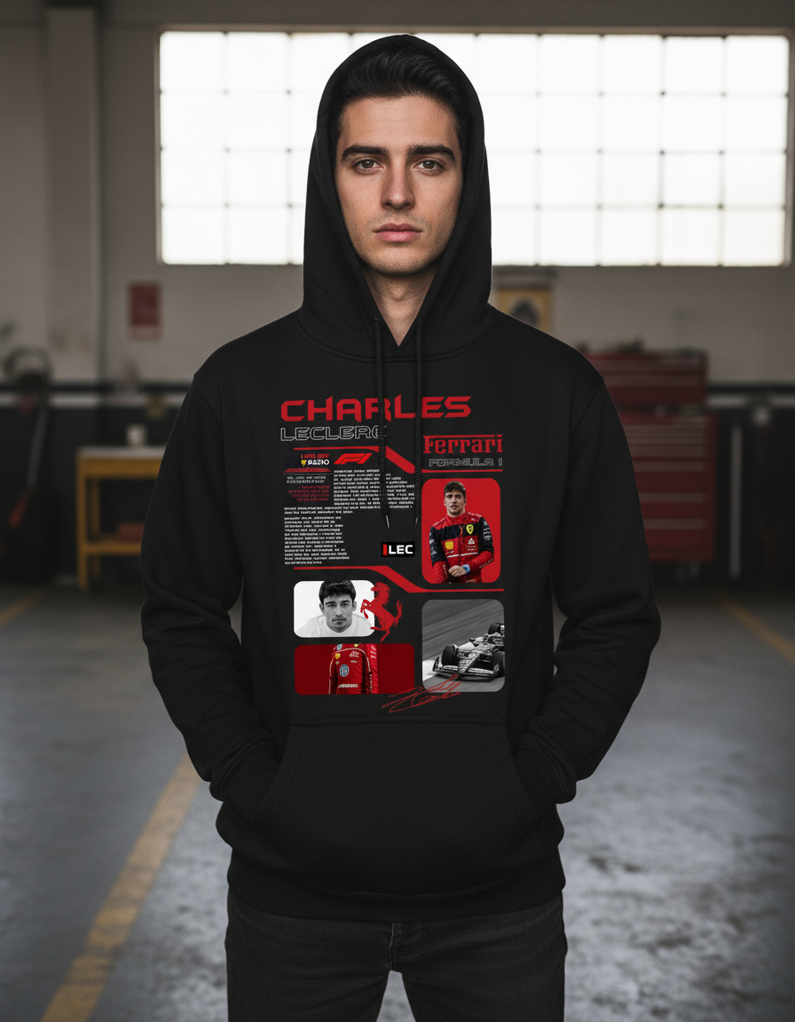 Canguro F1 Charles Leclerc Ferrari Memoestampados - Imagen 8