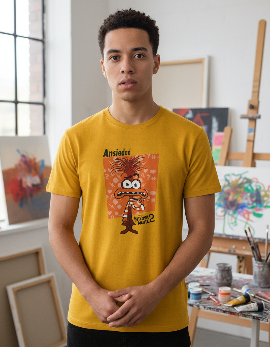 Remera: Intensamente 2 Ansiedad Memoestampados - Imagen 16