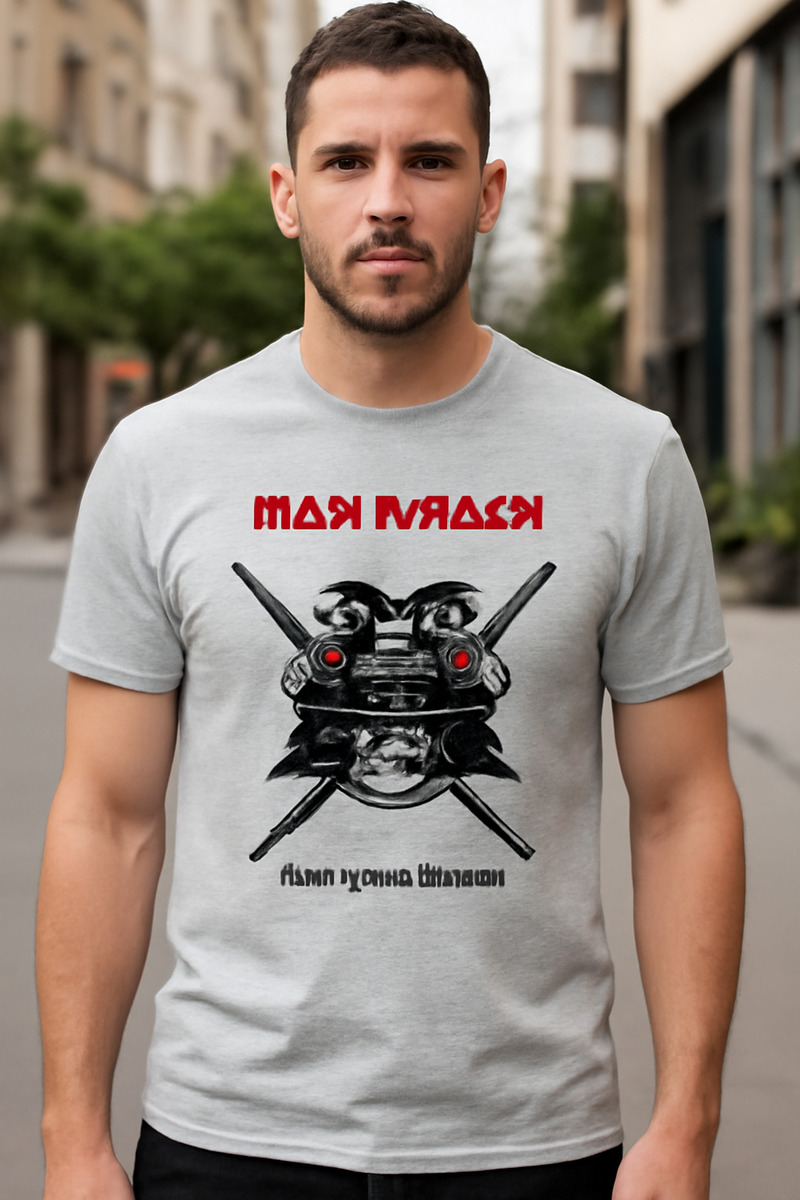 Remera: Iron Maiden Sun And Steel Memoestampados - Imagen 3