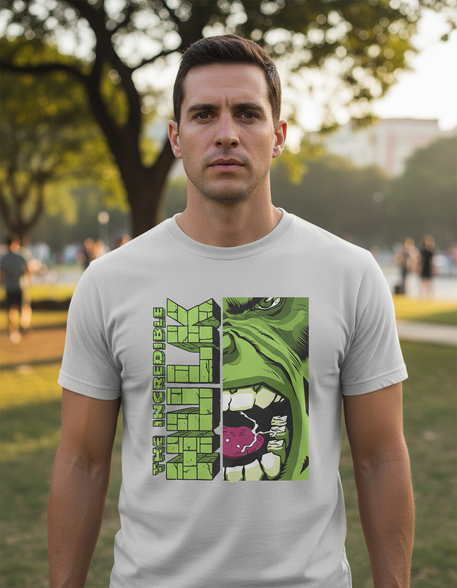 Remera: The Incredible Hulk Memoestampados - Imagen 28