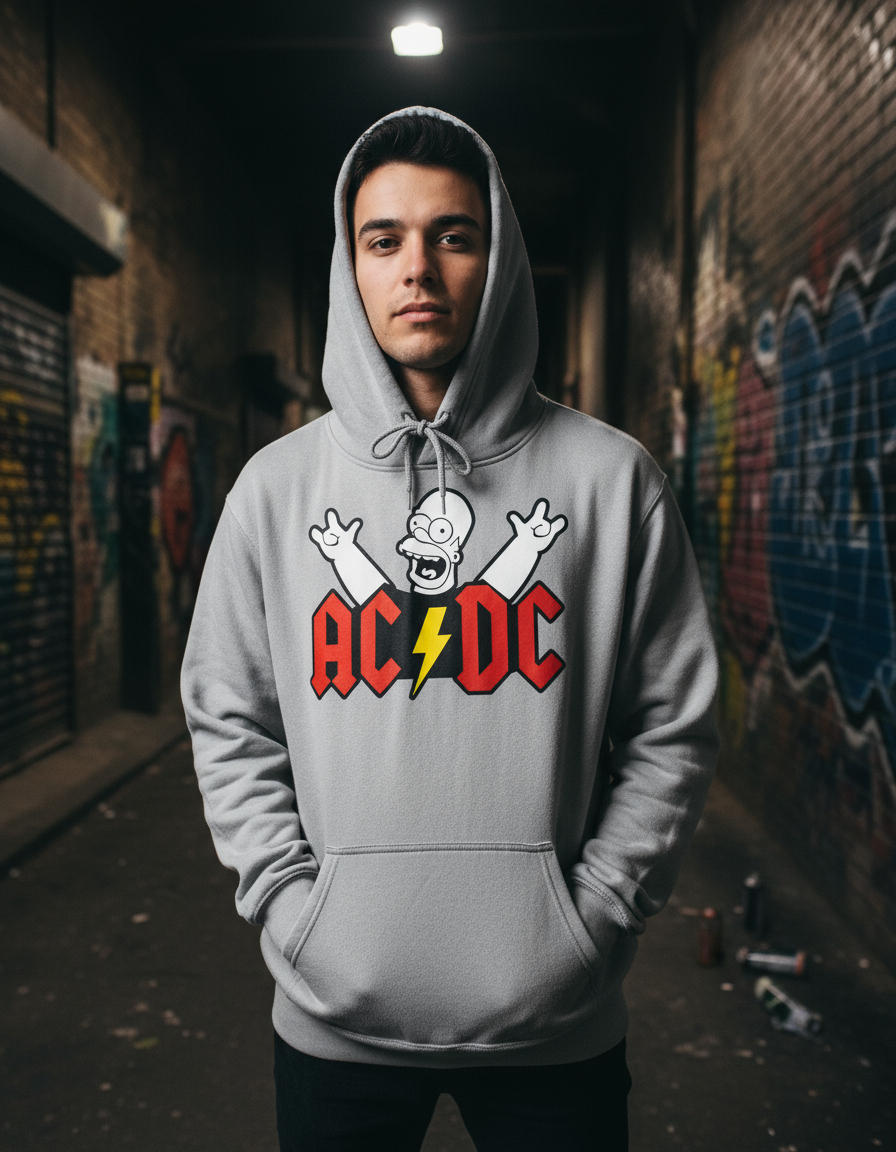 Canguro Ac Dc Homer Memoestampados