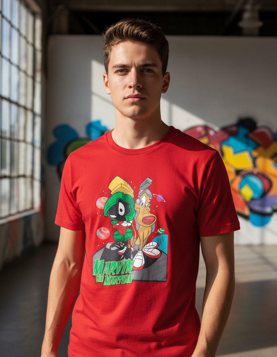 Remera: Marvin The Martian Memoestampados - Imagen 11
