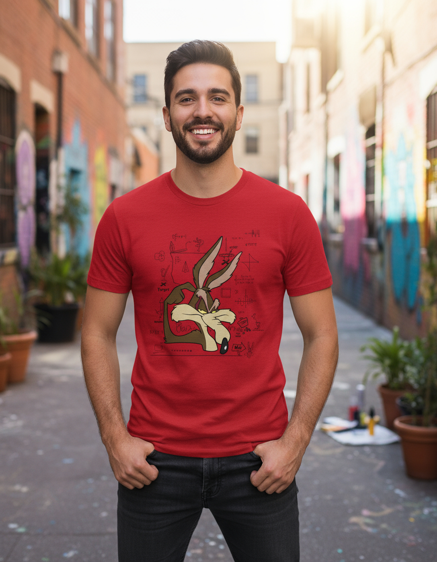 Remera: Coyote Corre Camino Memoestampados - Imagen 35