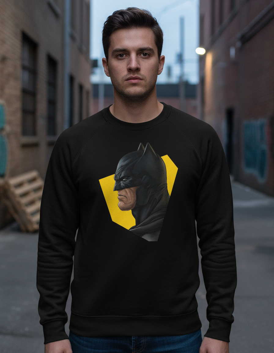 Buzo: Batman Retro Memoestampados - Imagen 3