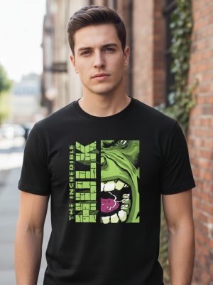 Remera: The Incredible Hulk Memoestampados