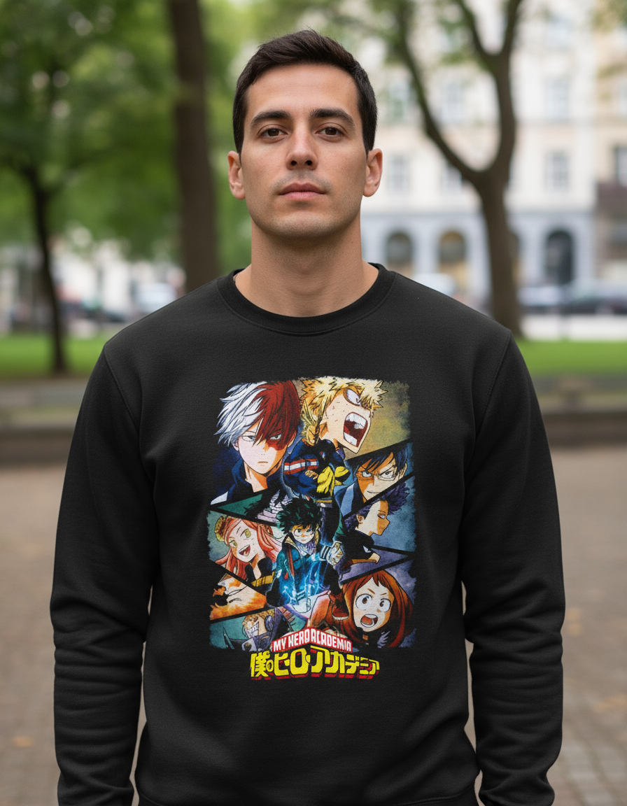 Buzo My Hero Academy Personajes Memoestampados