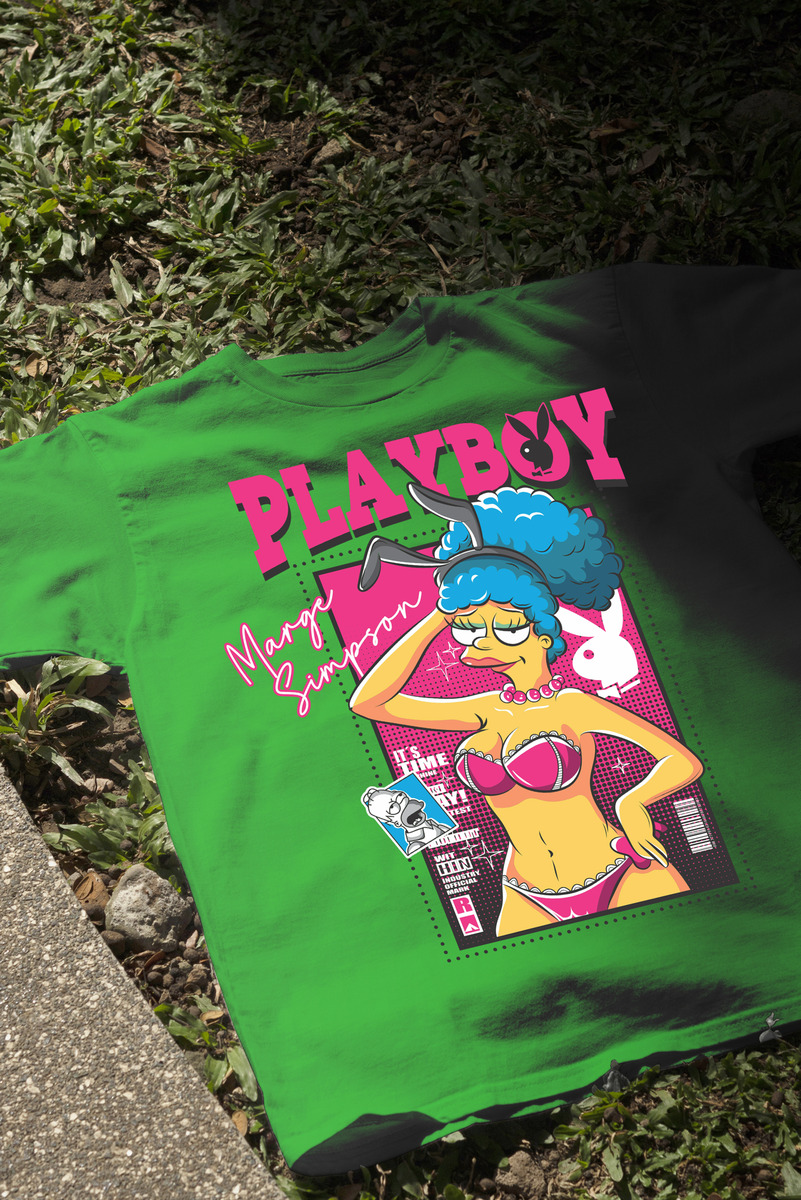 Remera: Marge Simpson Play Boy Memoestampados - Imagen 21