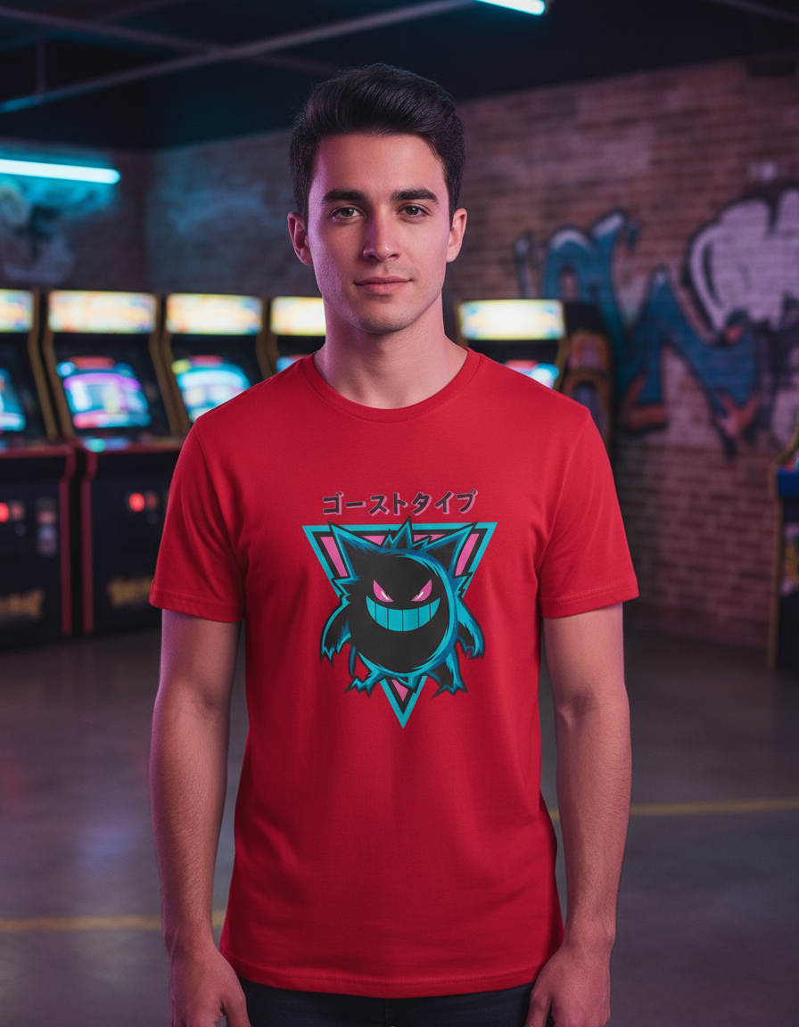 Remera: Pokemon Ghost Memoestampados - Imagen 12