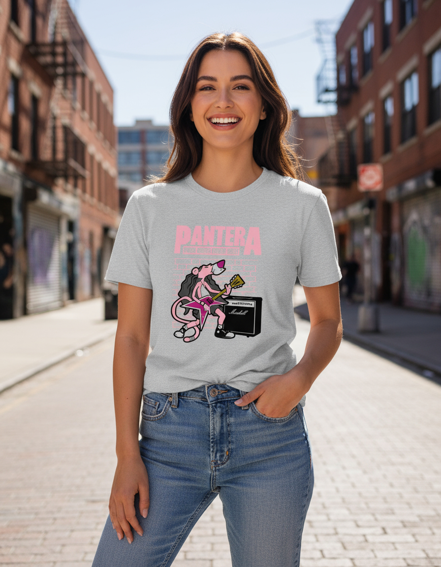 Remera: Pantera Rosa Memoestampados - Imagen 4