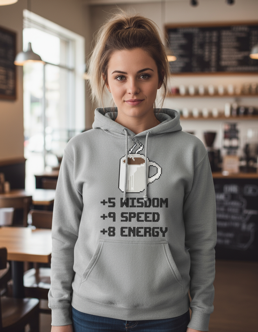 Canguro Coffe Powerup Memoestampados - Imagen 6