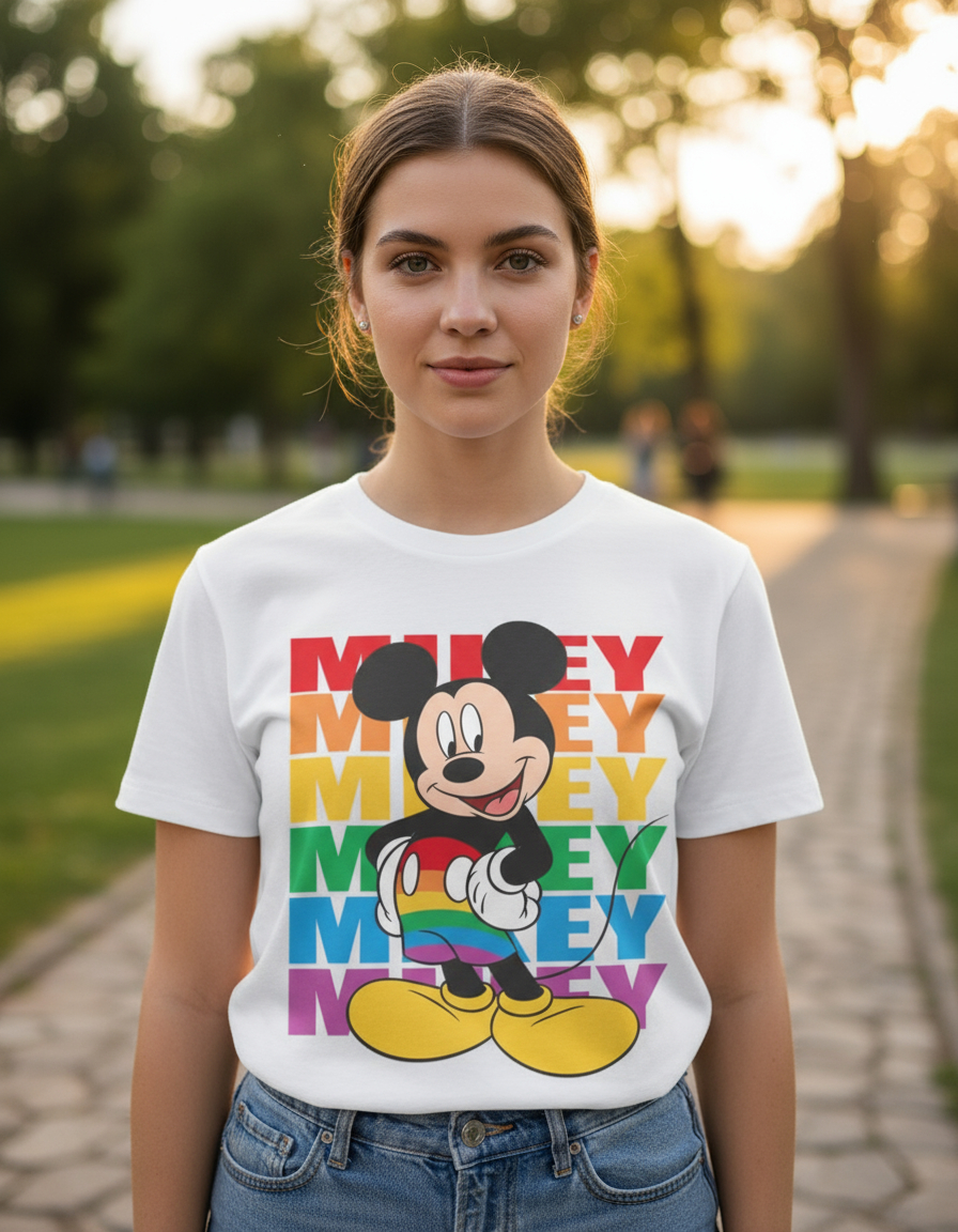 Remera: Mickey Mouse Pride Memoestampados - Imagen 34