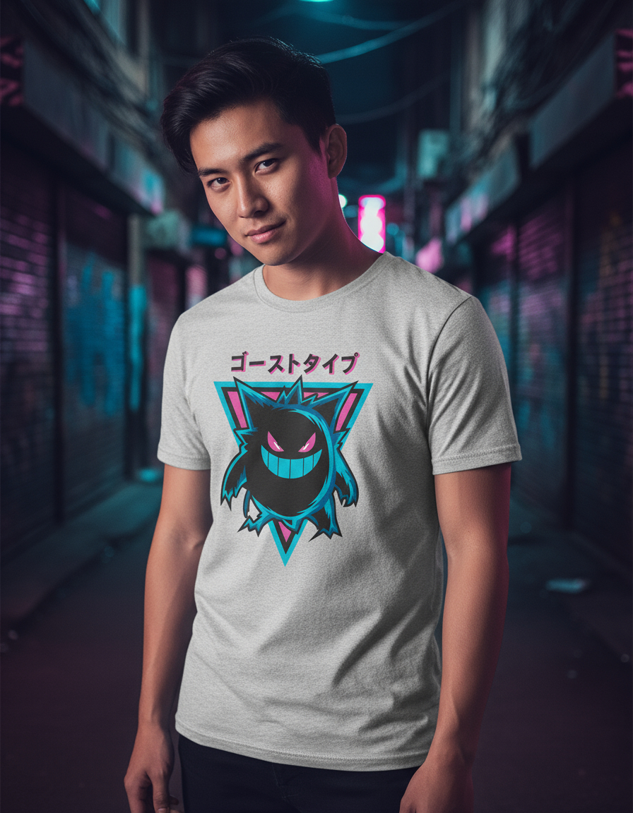 Remera: Pokemon Ghost Memoestampados - Imagen 25