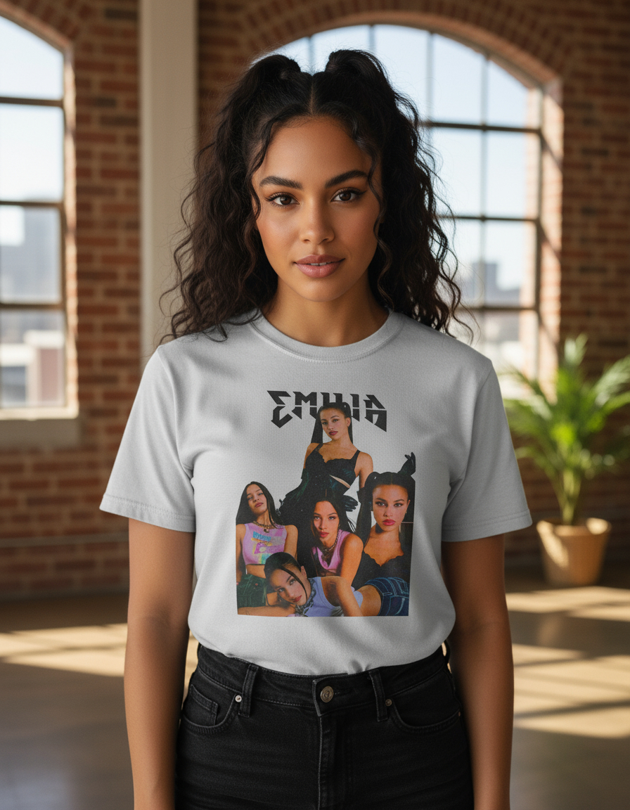 Remera: Emilia Mernes 03 Memoestampados - Imagen 5