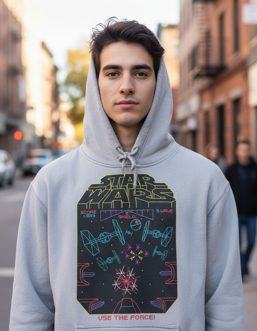 Canguro Star Wars Use The Force Lineal Memoestampados - Imagen 17