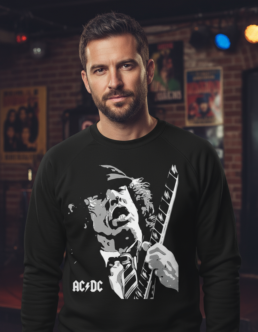 Buzo Ac Dc Angus Memoestampados