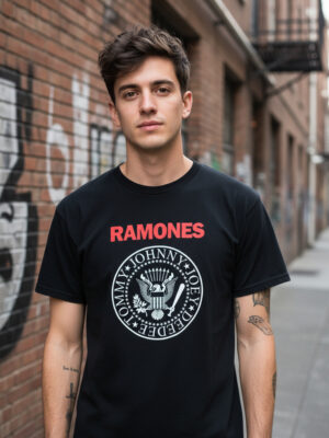 Remera Ramones , Estampadas, Personalizadas Memoestampados!!