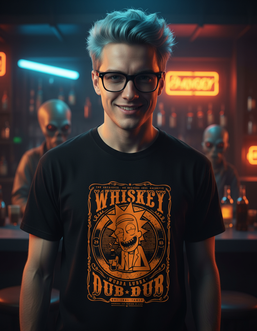Remera Rick And Morty Serie Memoestampados