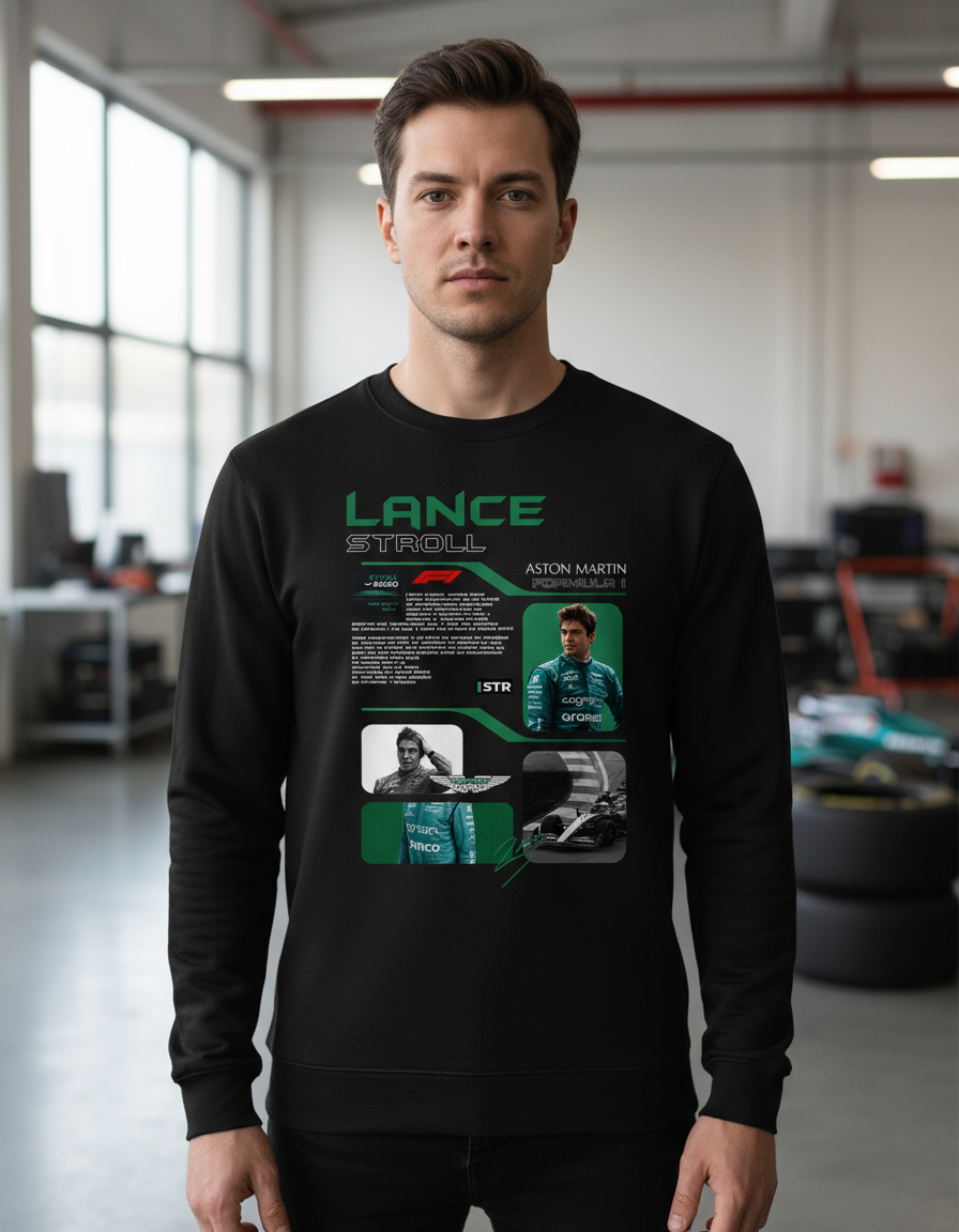 Buzo F1 Lance Stroll Aston Martin Memoestampados - Imagen 6