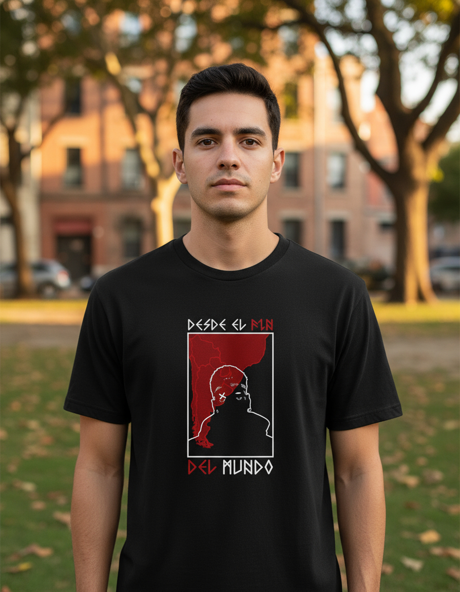 Remera: Duki Desde El Fin Del Mundo Memoestampados