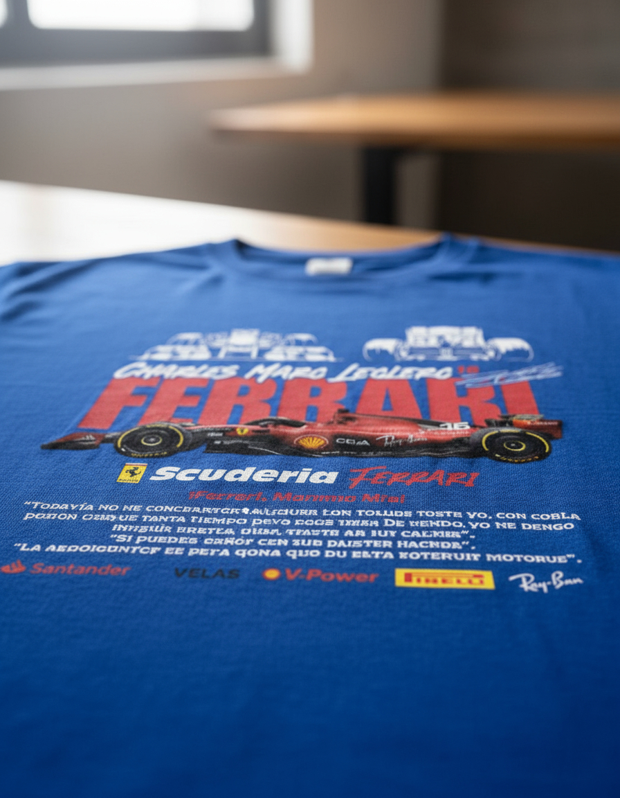 Remera: F1 Ferrari Memoestampados - Imagen 8