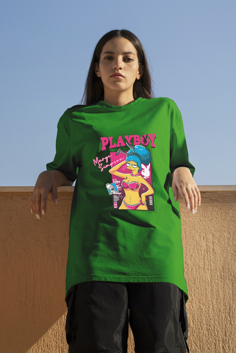 Remera: Marge Simpson Play Boy Memoestampados - Imagen 19