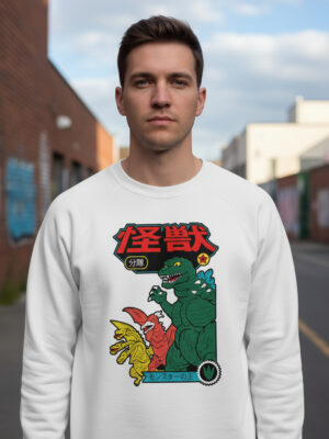 Buzo Godzilla Retro Memoestampados