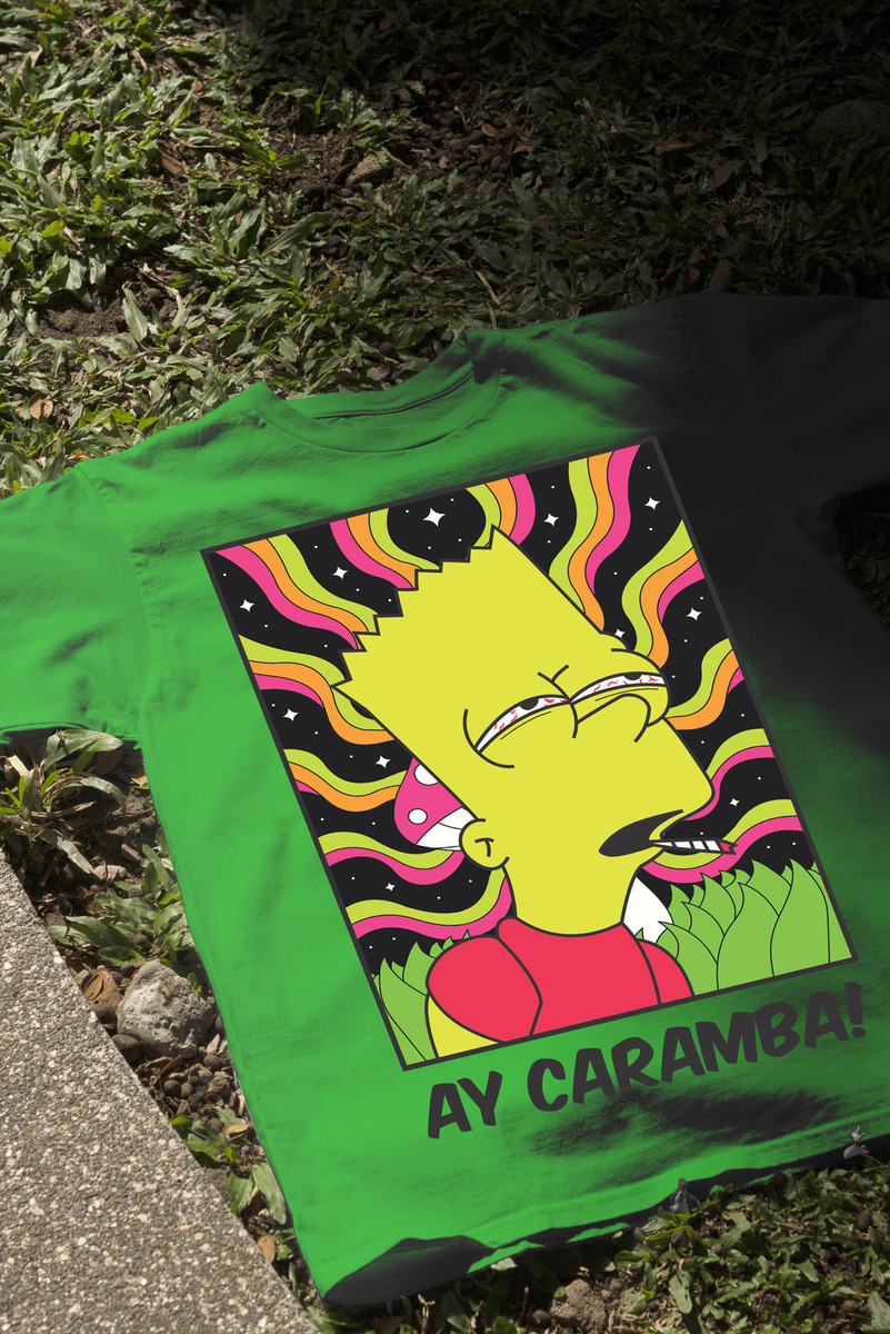 Remera: Bart Ay Caramba 02 Memoestampados - Imagen 21